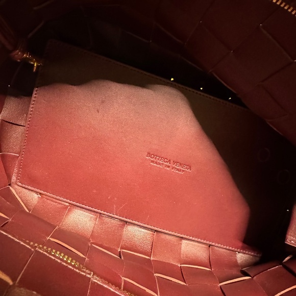 BOTTEGA VENETA Bowling Cassette Barolo Woven Leather Medium Bag - Picture 10 of 15